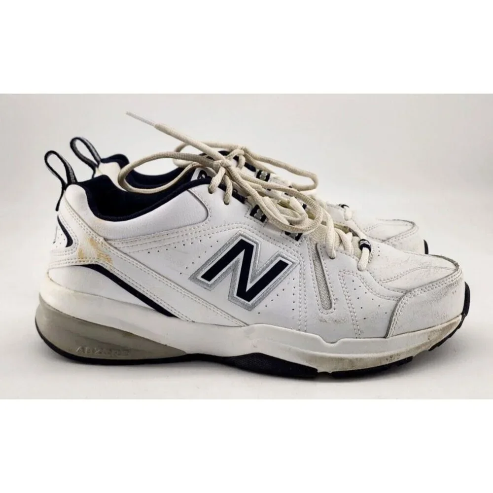 New Balance Mens‎ 608 V5 MX608WN5 White Casual Shoes Sneakers Size 9